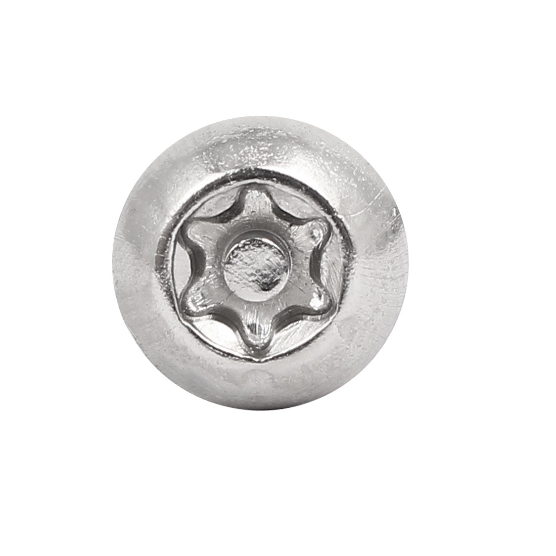 Harfington M6x30mm 304 Stainless Steel Button Head Torx Security Tamper Proof Screws 20pcs