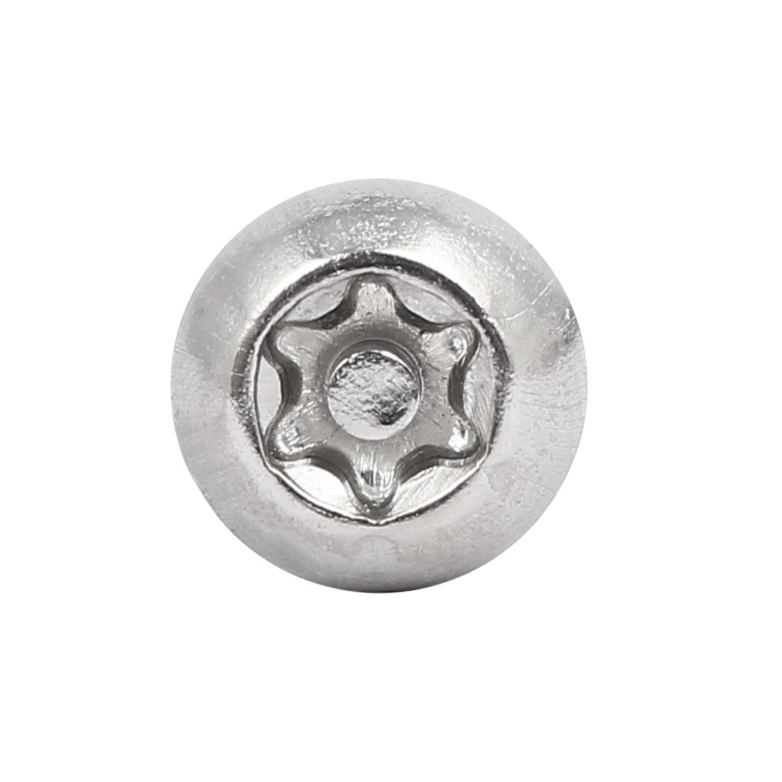 Harfington M6x40mm 304 Stainless Steel Button Head Torx Security Tamper Proof Screws 10pcs