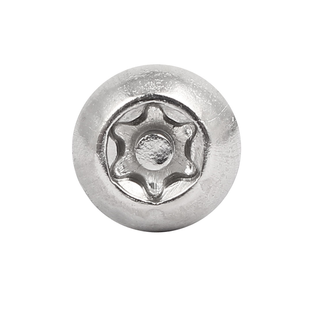 Harfington M6x50mm 304 Stainless Steel Button Head Torx Security Tamper Proof Screws 10pcs