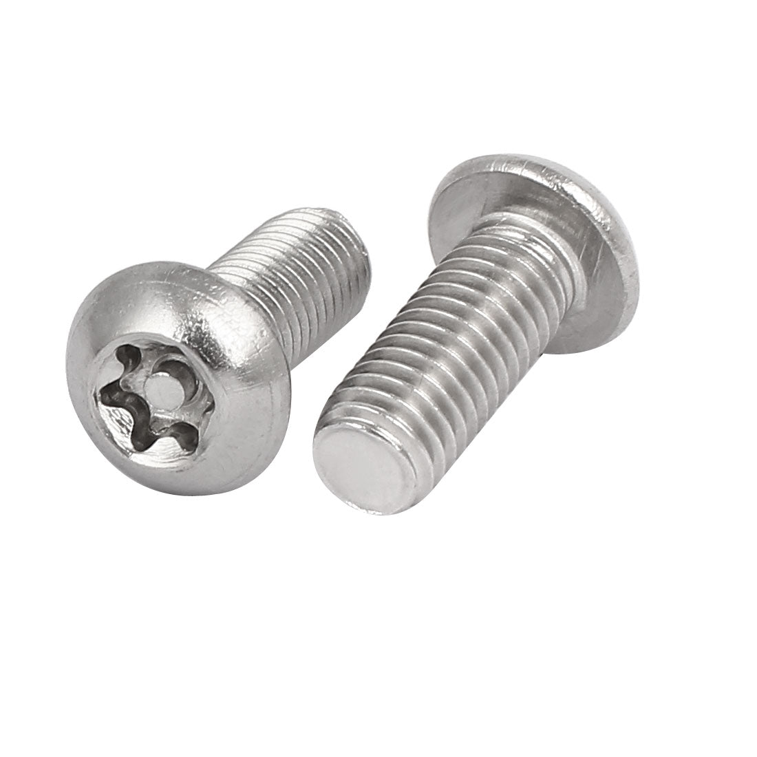 Harfington M8x20mm 304 Stainless Steel Button Head Torx Security Machine Screws 10pcs
