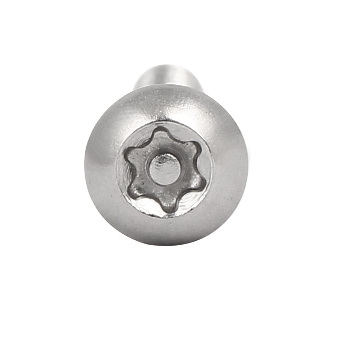 Harfington M8x50mm 304 Stainless Steel Button Head Torx Security Machine Screws 2pcs