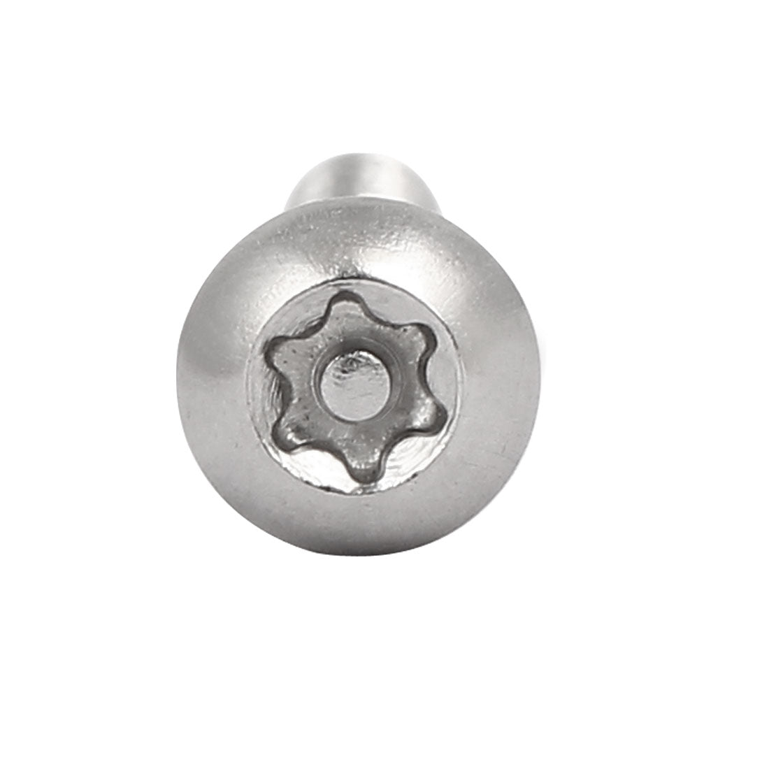 Harfington M8x60mm 304 Stainless Steel Button Head Torx Security Machine Screws 4pcs