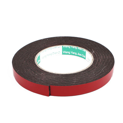 Harfington 15mm x 2mm Dual Sided Self Adhesive Shockproof Sponge Foam Tape 5M Length