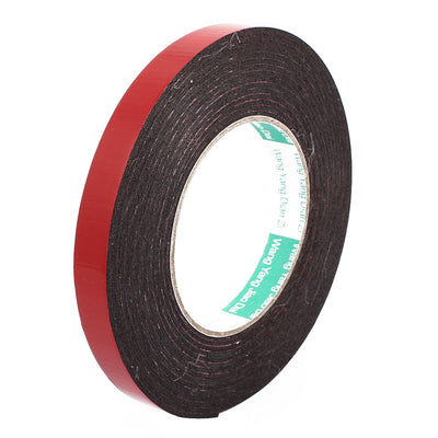 Harfington 15mm x 2mm Dual Sided Self Adhesive Shockproof Sponge Foam Tape 5M Length