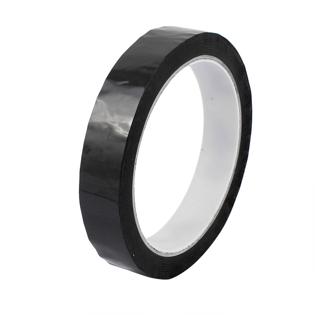 Harfington 18mm Single Sided Strong Self Adhesive Mylar Tape 50M Black