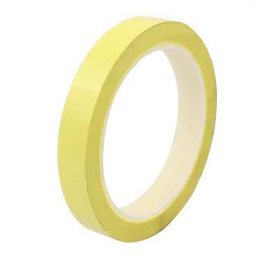 Harfington 15mm Single Sided Strong Self Adhesive Mylar Tape 50M Length Yellow
