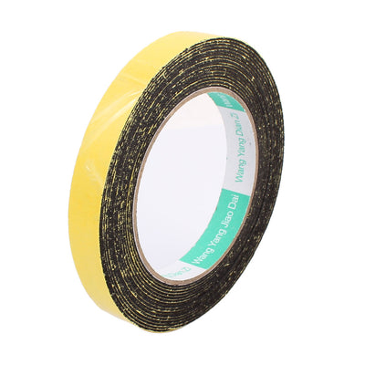 Harfington 15mm x 1mm Single Sided Self Adhesive Shockproof Sponge Foam Tape 5M Length