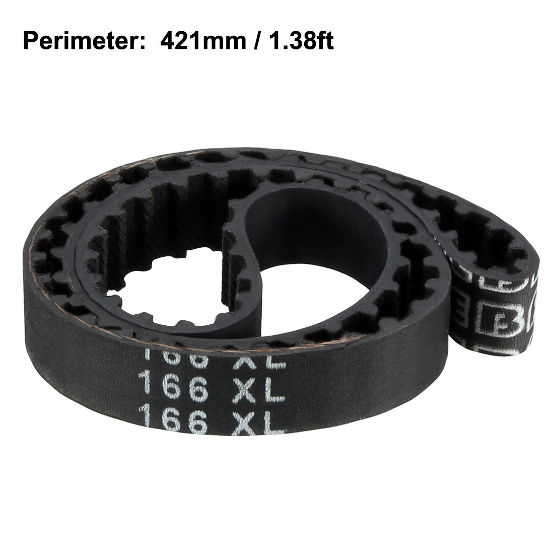 Harfington 166XL Rubber Timing Belt Synchronous Closed Loop Timing Belt Pulleys 10mm Width