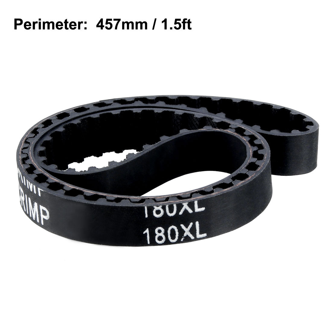 Harfington 180XL Rubber Timing Belt Synchronous Closed Loop Timing Belt Pulleys 10mm Wide