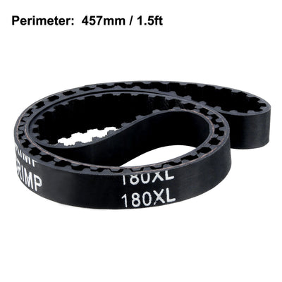 Harfington 180XL Rubber Timing Belt Synchronous Closed Loop Timing Belt Pulleys 10mm Wide