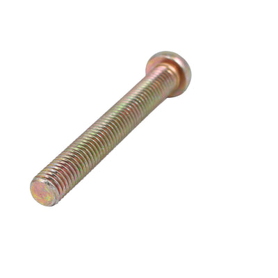 Harfington M8 x 60mm Fully Thread Hex Socket Drive Flat Head Screws Bolts Fasteners 10PCS