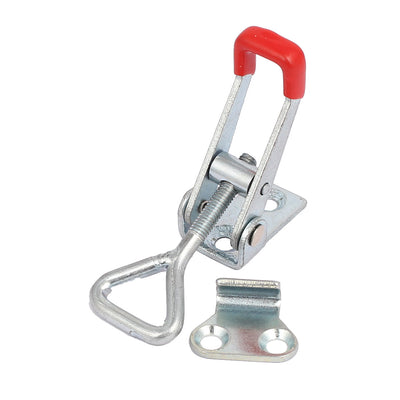 Harfington 4001 Carbon Steel Zinc Plated 100kg Holding Capacity Toggle Clamp Latch Hardware Fitting