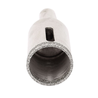 Harfington 18mm Dia Diamond Coated Core Drill Bit Tile Marble Glass Hole Saw 3pcs