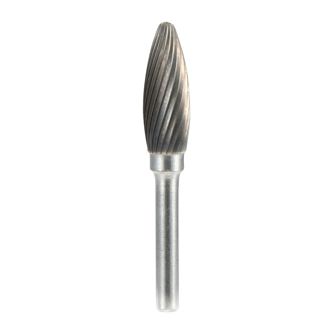 Harfington 15/32" Head 6mm Shank Tungsten Carbide Flame Shaped Rotary File Grinding Bit Tool