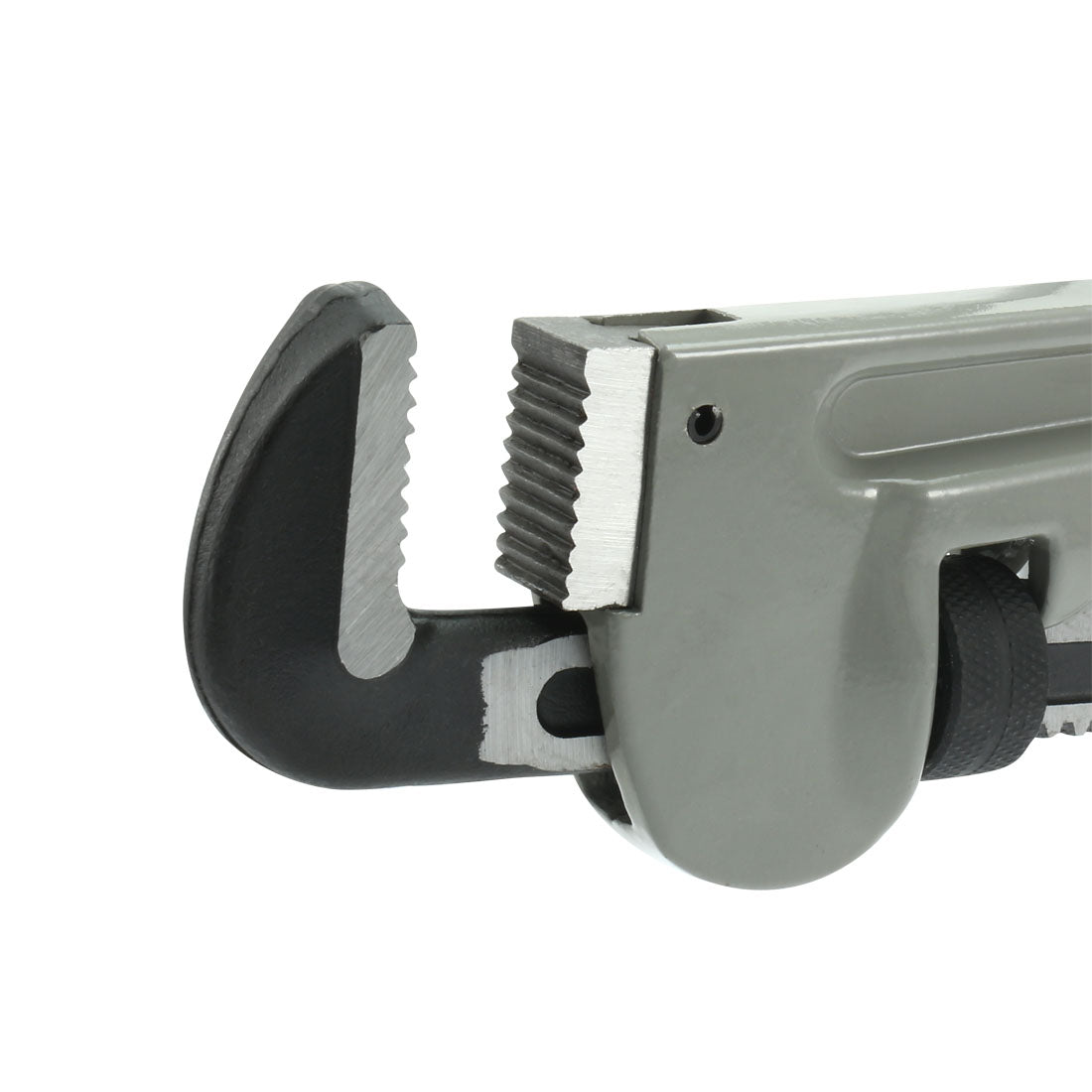 Harfington 14-inch Aluminum Handle Heavy-Duty Hook Jaw Straight Pipe Wrench