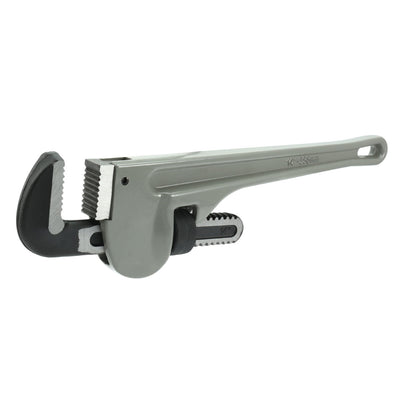 Harfington 14-inch Aluminum Handle Heavy-Duty Hook Jaw Straight Pipe Wrench
