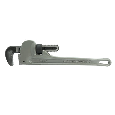 Harfington 14-inch Aluminum Handle Heavy-Duty Hook Jaw Straight Pipe Wrench
