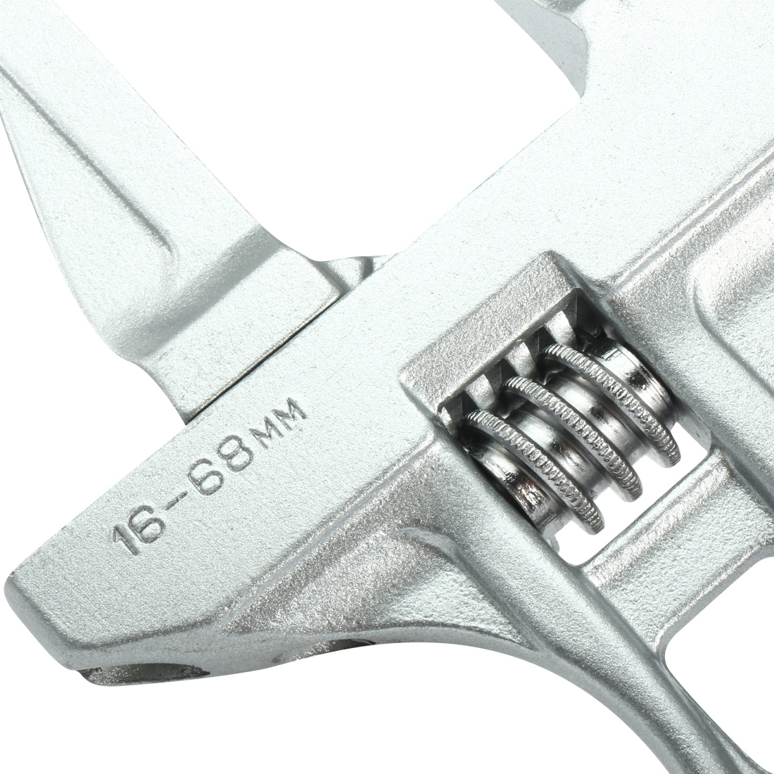 Harfington 16-68mm Adjustable Short Shank Large Opening Aluminum Alloy Spanner Wrench