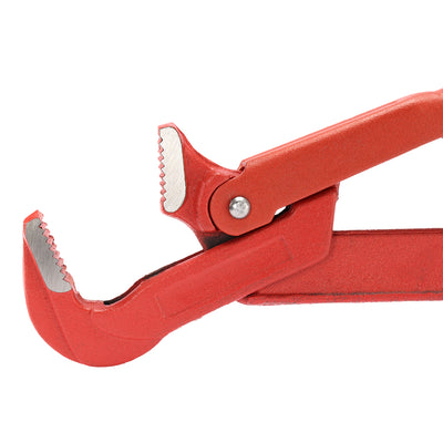 Harfington 90-Degree Flat Jaw Swedish Pattern Pipe Wrench 1"