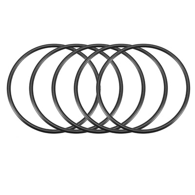 Harfington Nitrile Rubber O-Rings, Metric Nitrile Rubber Sealing Gasket 5Pcs