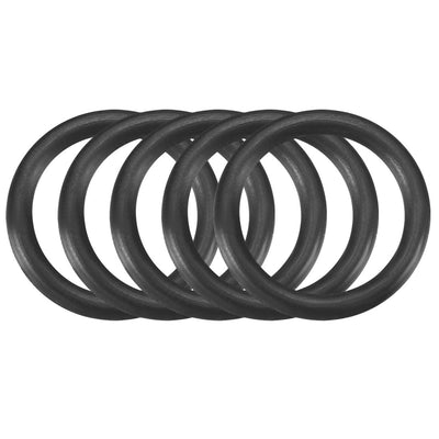 Harfington Nitrile Rubber O-Rings, Metric Nitrile Rubber Sealing Gasket Black Pack of 30