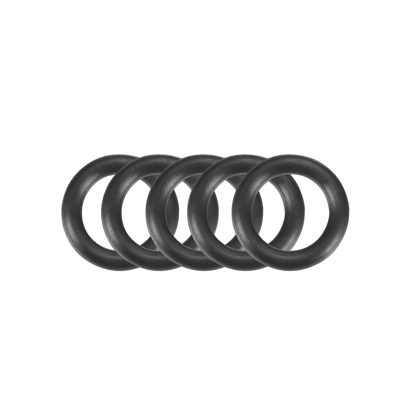 Harfington Nitrile Rubber O-Rings, Metric Nitrile Rubber Sealing Gasket 5Pcs
