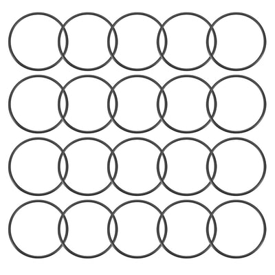 Harfington Nitrile Rubber O-Rings, Metric Nitrile Rubber Sealing Gasket, Pack of 20