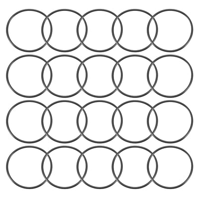 Harfington Nitrile Rubber O-Rings, Metric Nitrile Rubber Sealing Gasket, Pack of 20