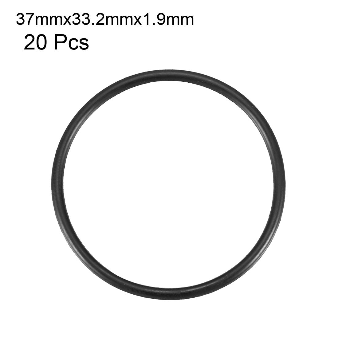 Harfington Nitrile Rubber O-Rings, Metric Nitrile Rubber Sealing Gasket, Pack of 20