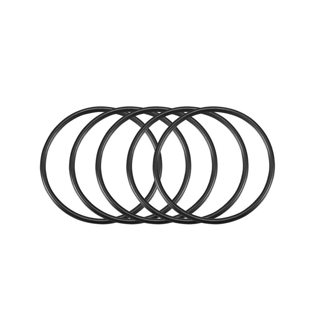 Harfington Nitrile Rubber O-Rings, Metric Nitrile Rubber Sealing Gasket, Pack of 50