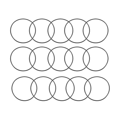 Harfington Nitrile Rubber O-Rings, Metric Nitrile Rubber Sealing Gasket, Pack of 15