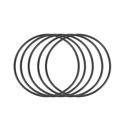 Harfington Nitrile Rubber O-Rings, Metric Nitrile Rubber Sealing Gasket 5Pcs