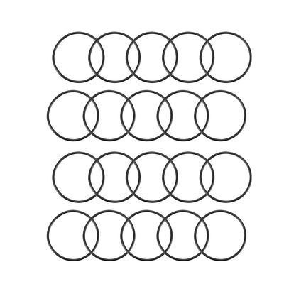 Harfington Nitrile Rubber O-Rings, Metric Nitrile Rubber Sealing Gasket, Pack of 20