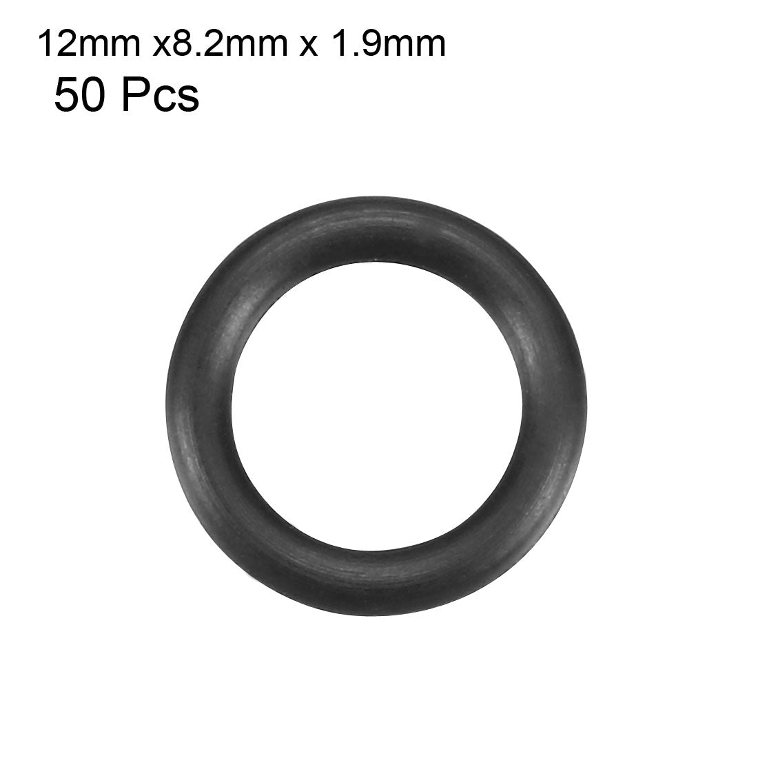 Harfington Nitrile Rubber O-Rings, Metric Nitrile Rubber Sealing Gasket, Pack of 50