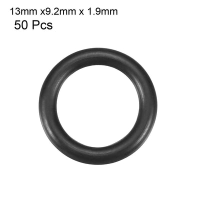 Harfington Nitrile Rubber O-Rings, Metric Nitrile Rubber Sealing Gasket, Pack of 50