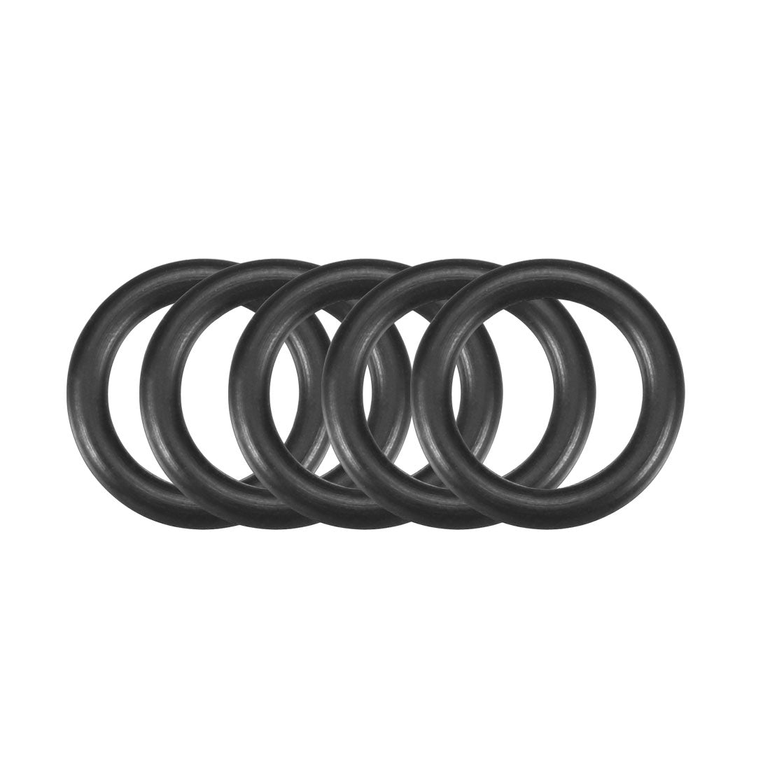 Harfington Nitrile Rubber O-Rings, Metric Nitrile Rubber Sealing Gasket, Pack of 50