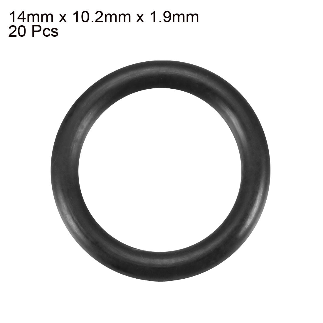 Harfington Nitrile Rubber O-Rings, Metric Nitrile Rubber Sealing Gasket, Pack of 20