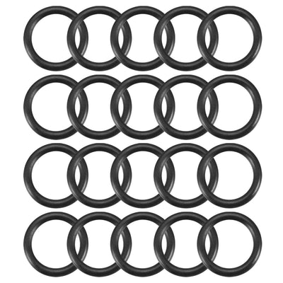 Harfington Nitrile Rubber O-Rings, Metric Nitrile Rubber Sealing Gasket, Pack of 20