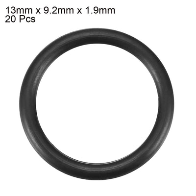 Harfington Nitrile Rubber O-Rings, Metric Nitrile Rubber Sealing Gasket, Pack of 20