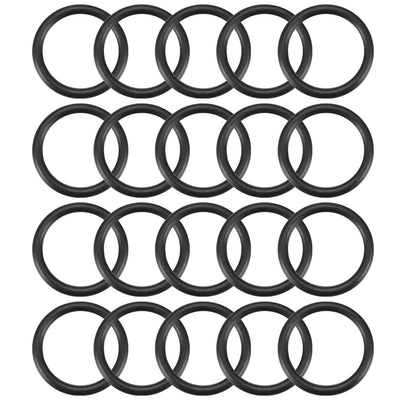 Harfington Nitrile Rubber O-Rings, Metric Nitrile Rubber Sealing Gasket, Pack of 20