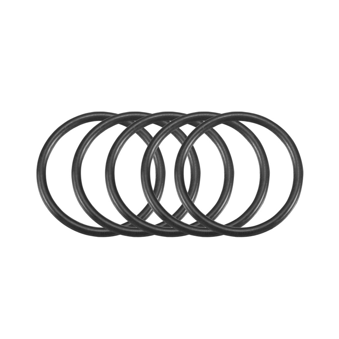 Harfington Nitrile Rubber O-Rings, Metric Nitrile Rubber Sealing Gasket, Pack of 50