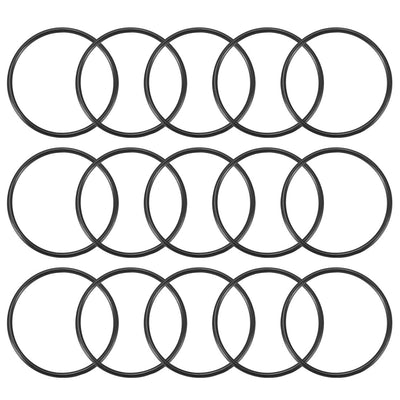 Harfington Nitrile Rubber O-Rings, Metric Nitrile Rubber Sealing Gasket, Pack of 15