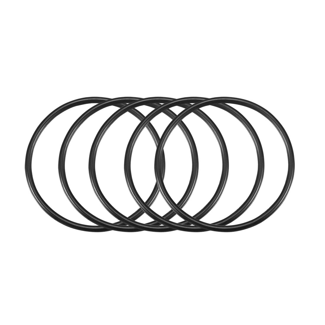 Harfington Nitrile Rubber O-Rings, Metric Nitrile Rubber Sealing Gasket, Pack of 50