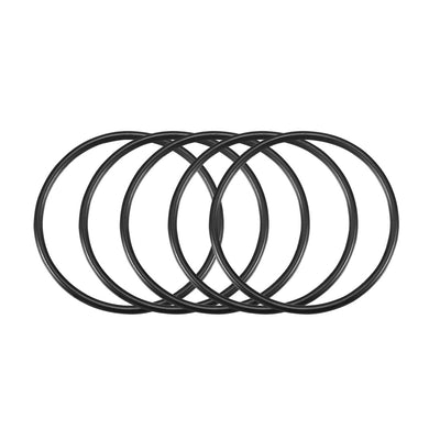 Harfington Nitrile Rubber O-Rings, Metric Nitrile Rubber Sealing Gasket, Pack of 50