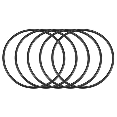 Harfington Nitrile Rubber O-Rings, Metric Nitrile Rubber Sealing Gasket, Pack of 50