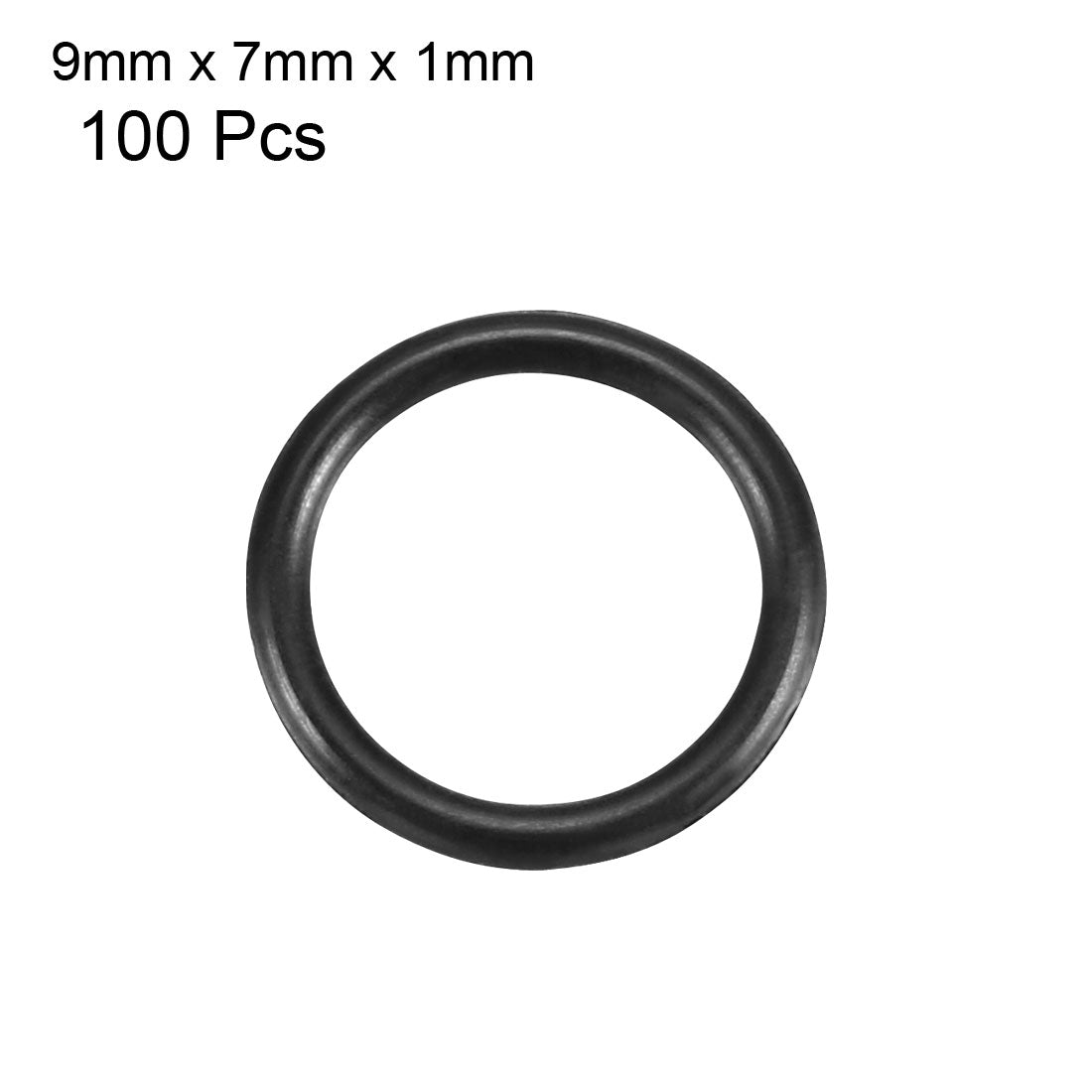 Harfington Nitrile Rubber O-Rings, Metric Nitrile Rubber Sealing Gasket Pack of 100