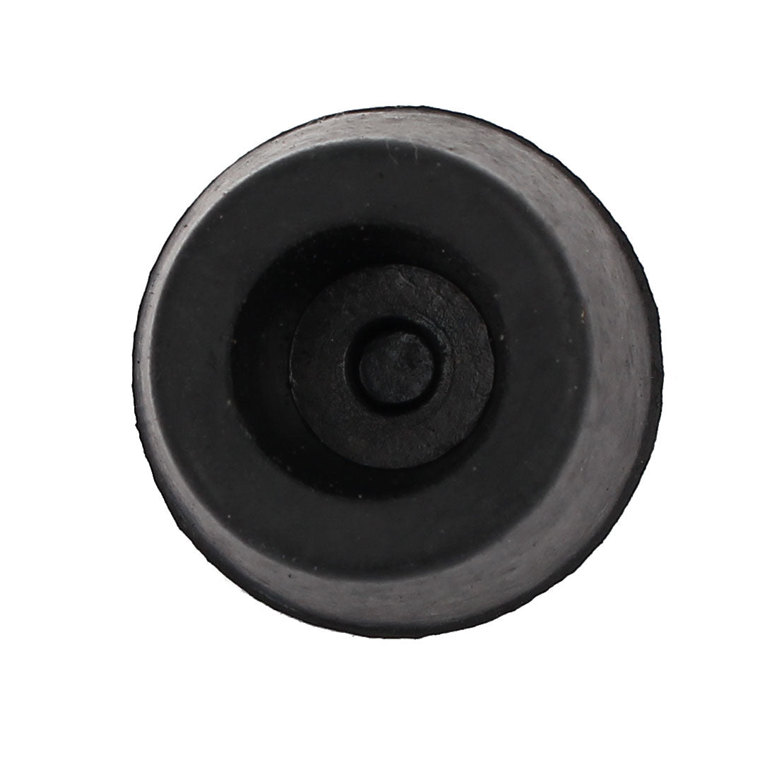 Harfington 15mm Inner Dia Rubber Table Chair Leg Foot Covers Floor Protector Black 10pcs