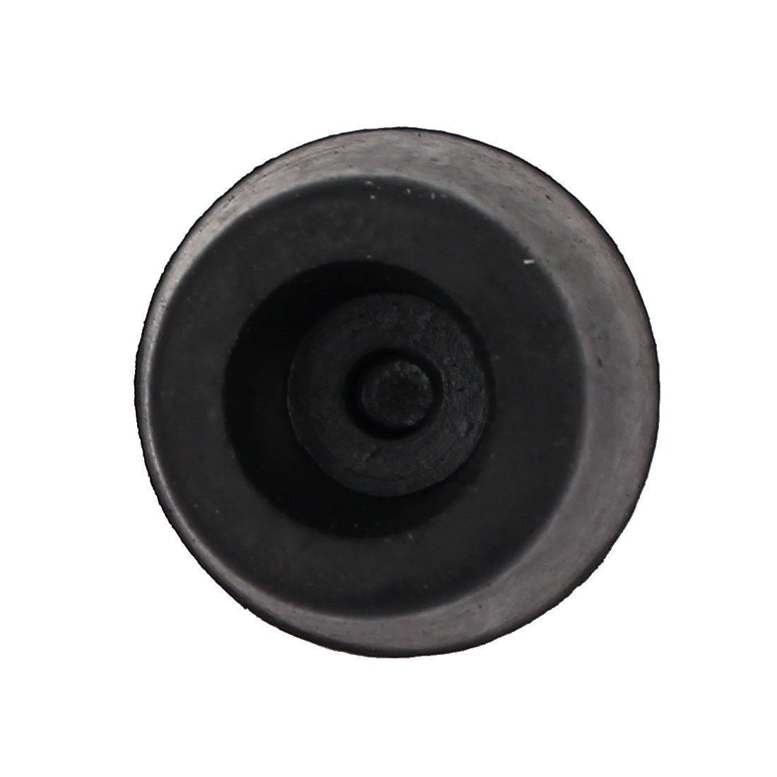 Harfington 15mm Inner Dia Rubber Table Chair Leg Foot Covers Floor Protector Black 50pcs