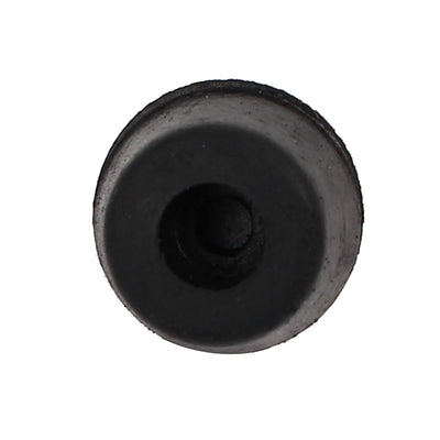 Harfington 14 x 18 x 10mm Rubber Table Chair Leg Foot Covers Floor Protector Black 20pcs