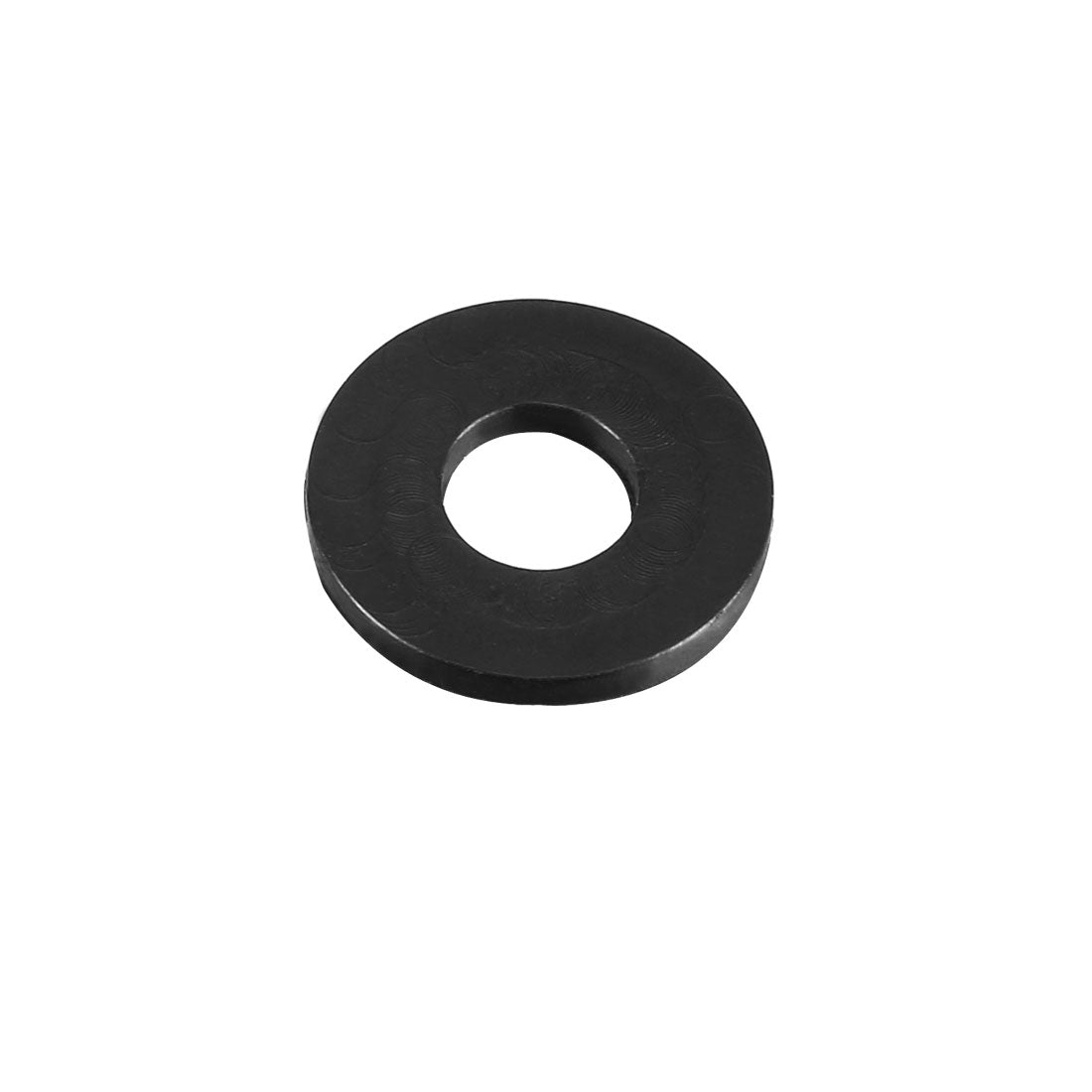 Harfington Rubber Round Flat Washer Assortment Size Flat Washers, Black Pack of 10